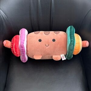 Smoochy Pals Funny Chicken Kabob Ultra Soft Plush 26” Skewer To Skewer